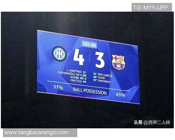 巴萨与国米全场精彩对决回顾及赛后分析